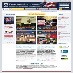 GovernmentAuctions.org – Prime Performing Affiliate Program in its Niche