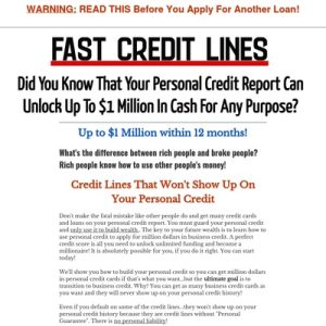BUSINESS CREDIT BUILDER – $ Million Commercial Credit rating Playing cards