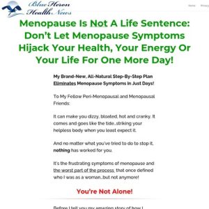 The Menopause Resolution – Blue Heron Well being Info