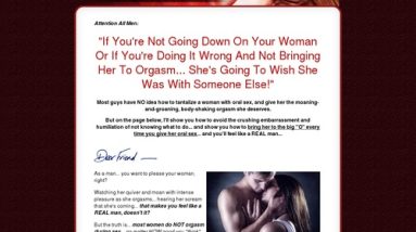 Orgasmic Licks – How To Give Girls Sensational Oral Pleasure